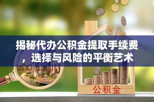 海原揭秘代办公积金提取手续费，选择与风险的平衡艺术