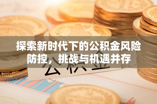 海原探索新时代下的公积金风险防控，挑战与机遇并存