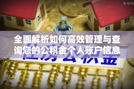 海原全面解析如何高效管理与查询您的公积金个人账户信息