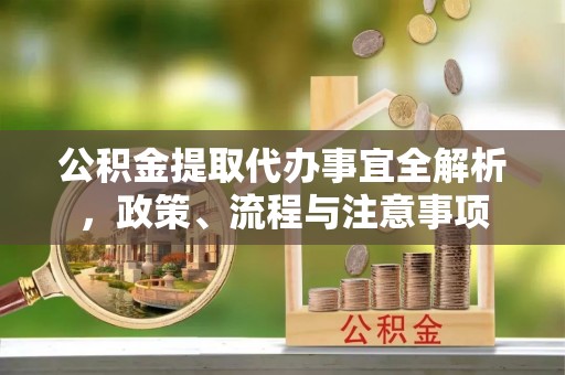 海原公积金提取代办事宜全解析，政策、流程与注意事项