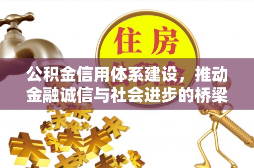 海原公积金信用体系建设，推动金融诚信与社会进步的桥梁