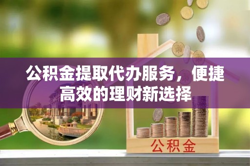 海原公积金提取代办服务，便捷高效的理财新选择
