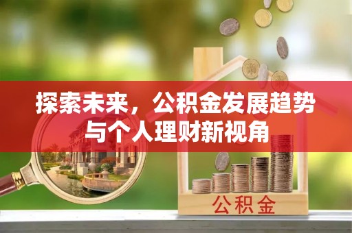 海原探索未来，公积金发展趋势与个人理财新视角